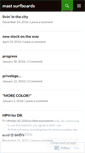 Mobile Screenshot of mastsurfboards.com